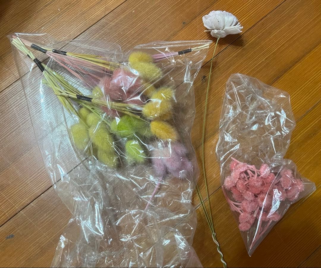 プリザーブドフラワー、ドライフラワー、まとめ売り