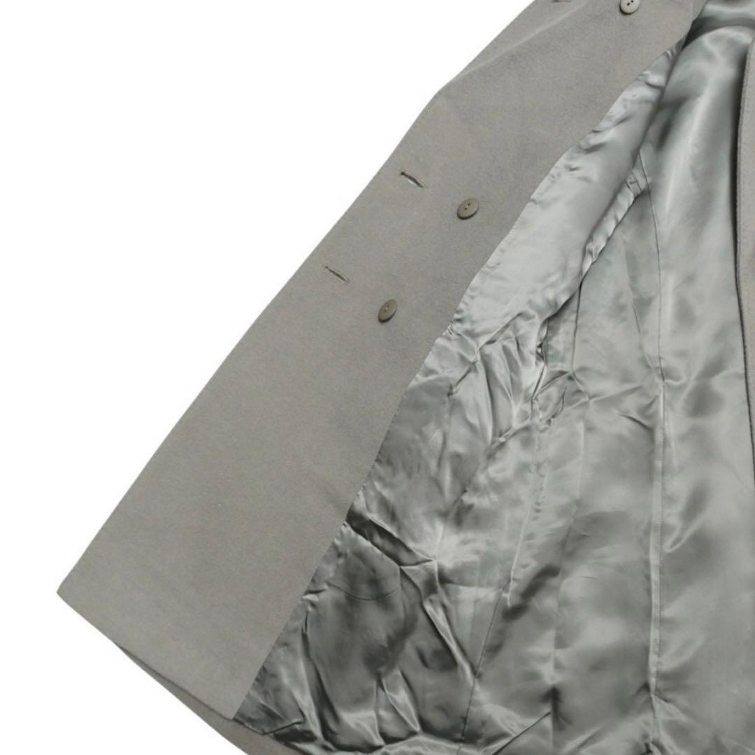 【極美品】Leilian コロンボ ウールアンゴラ ダブルブレストコート