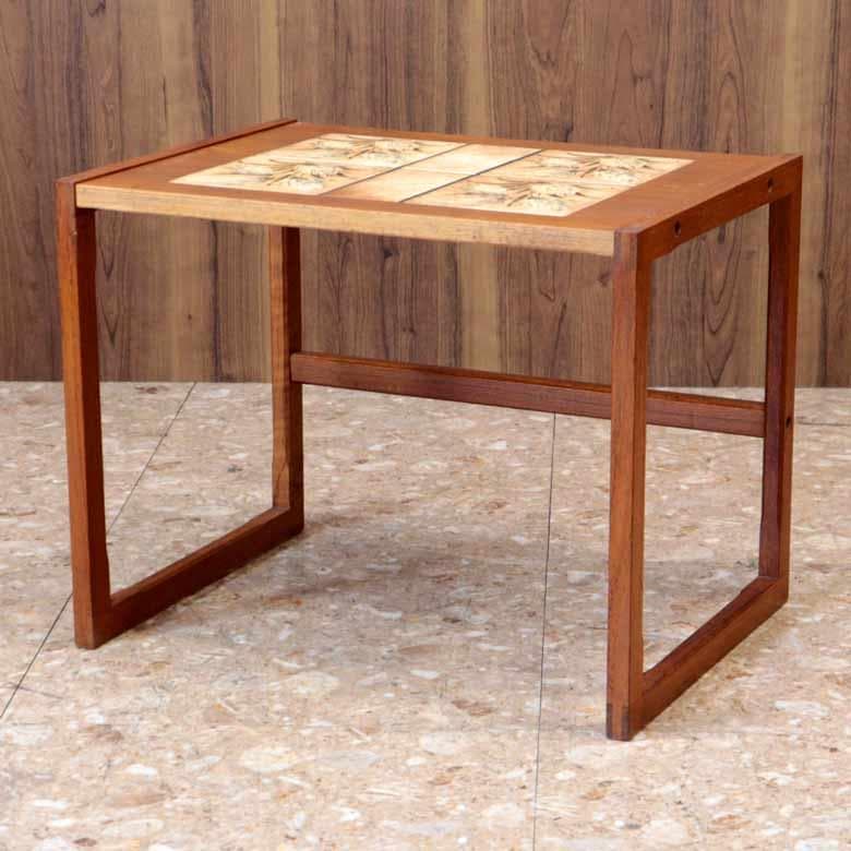 ネストテーブル 3Pセット チーク ヴィンテージ デンマーク ミッドセンチュリー