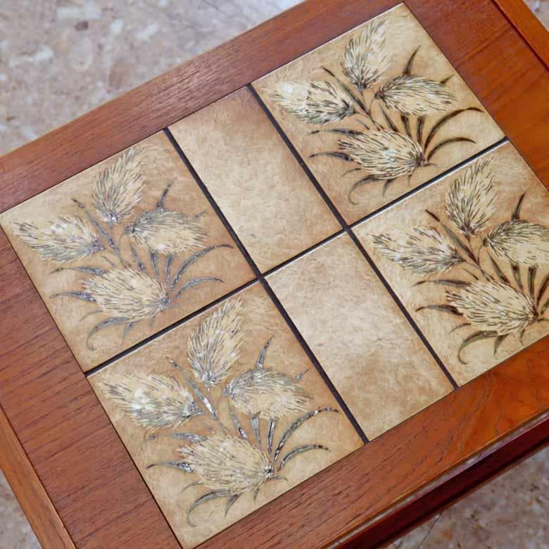 ネストテーブル 3Pセット チーク ヴィンテージ デンマーク ミッドセンチュリー