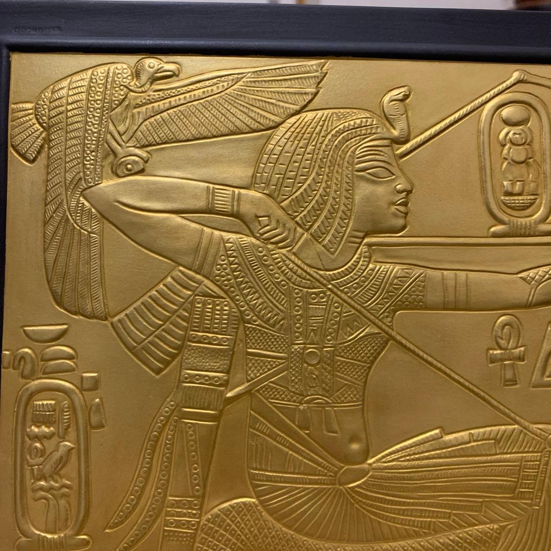 希少　ウェッジウッド ジャスパー　ブラック　エジプシャン　プラーク　陶板　額