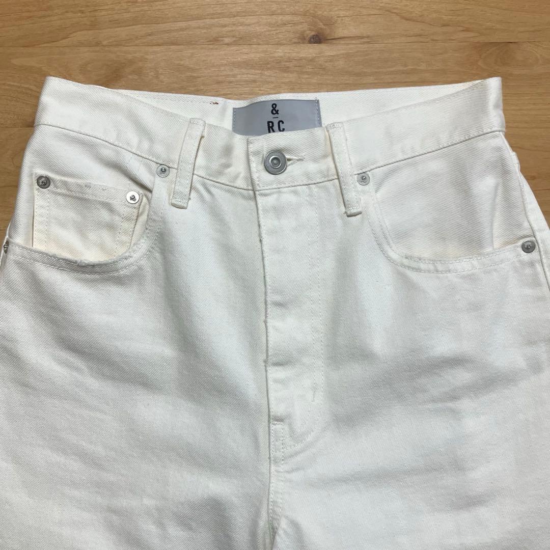 Curensology　＜&RC＞カーヴィーデニムパンツ　ホワイト　36