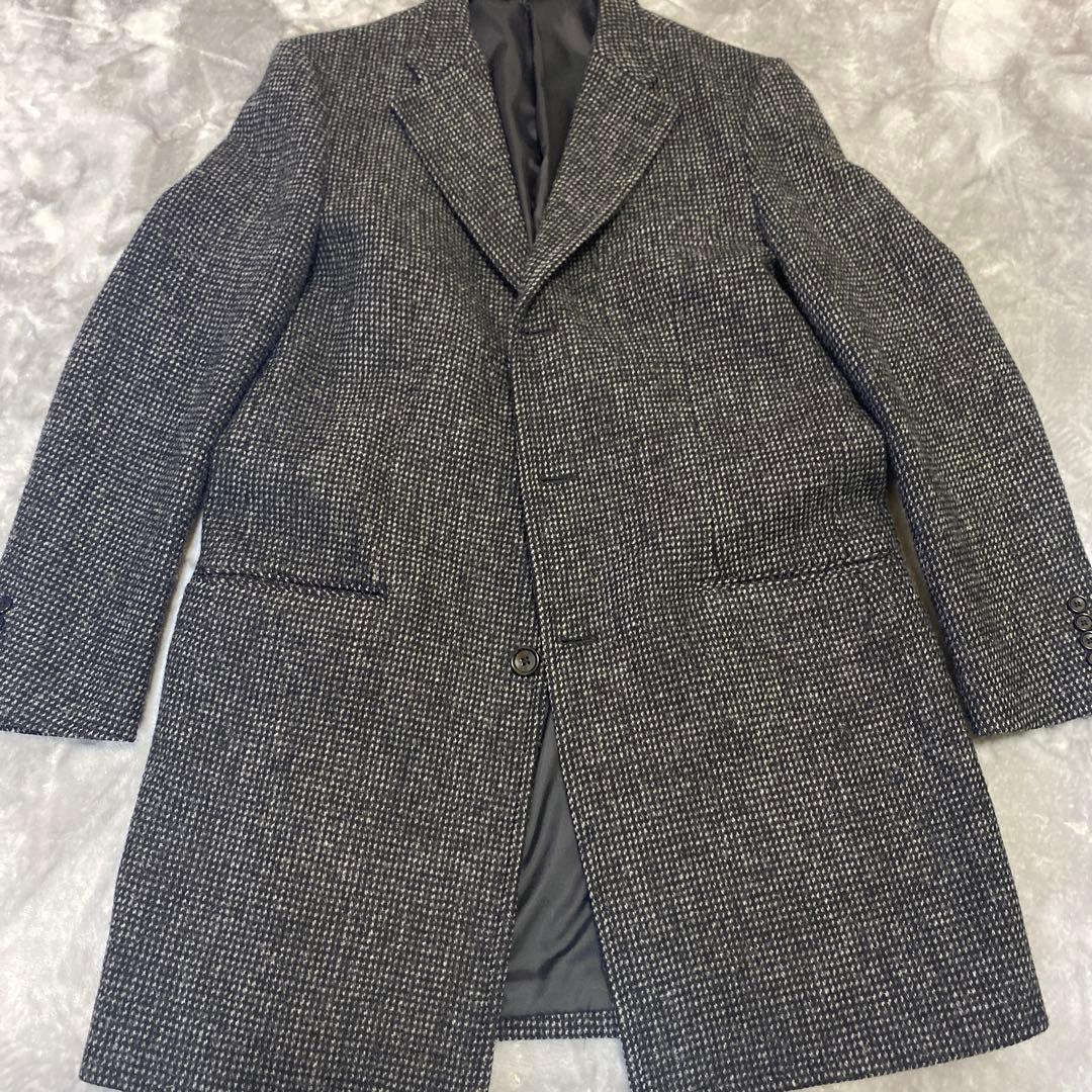 Harris Tweed チェスターコート