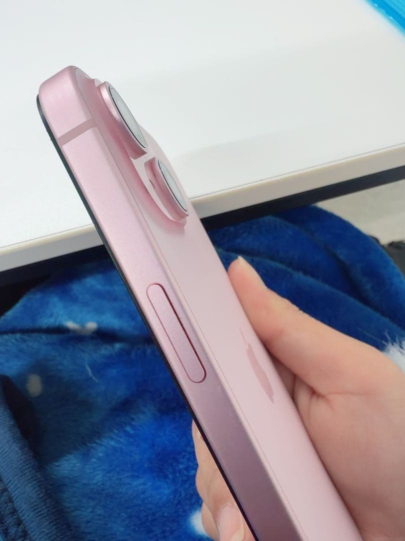 Apple iPhone 15ピンクSIMフリー+iFace