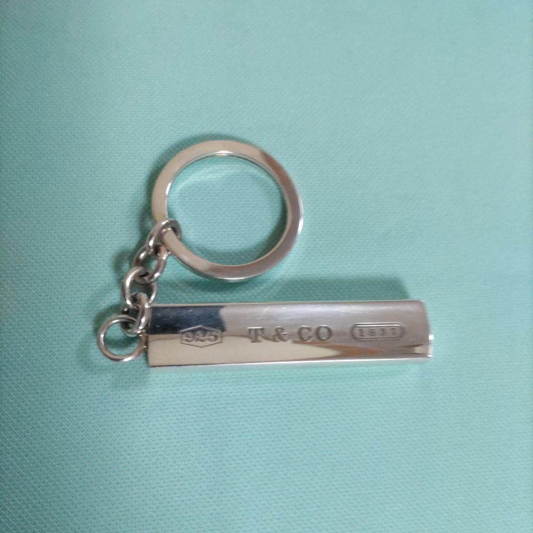 Tiffany&Co. ティファニー1837バー キーリングキーホルダー
