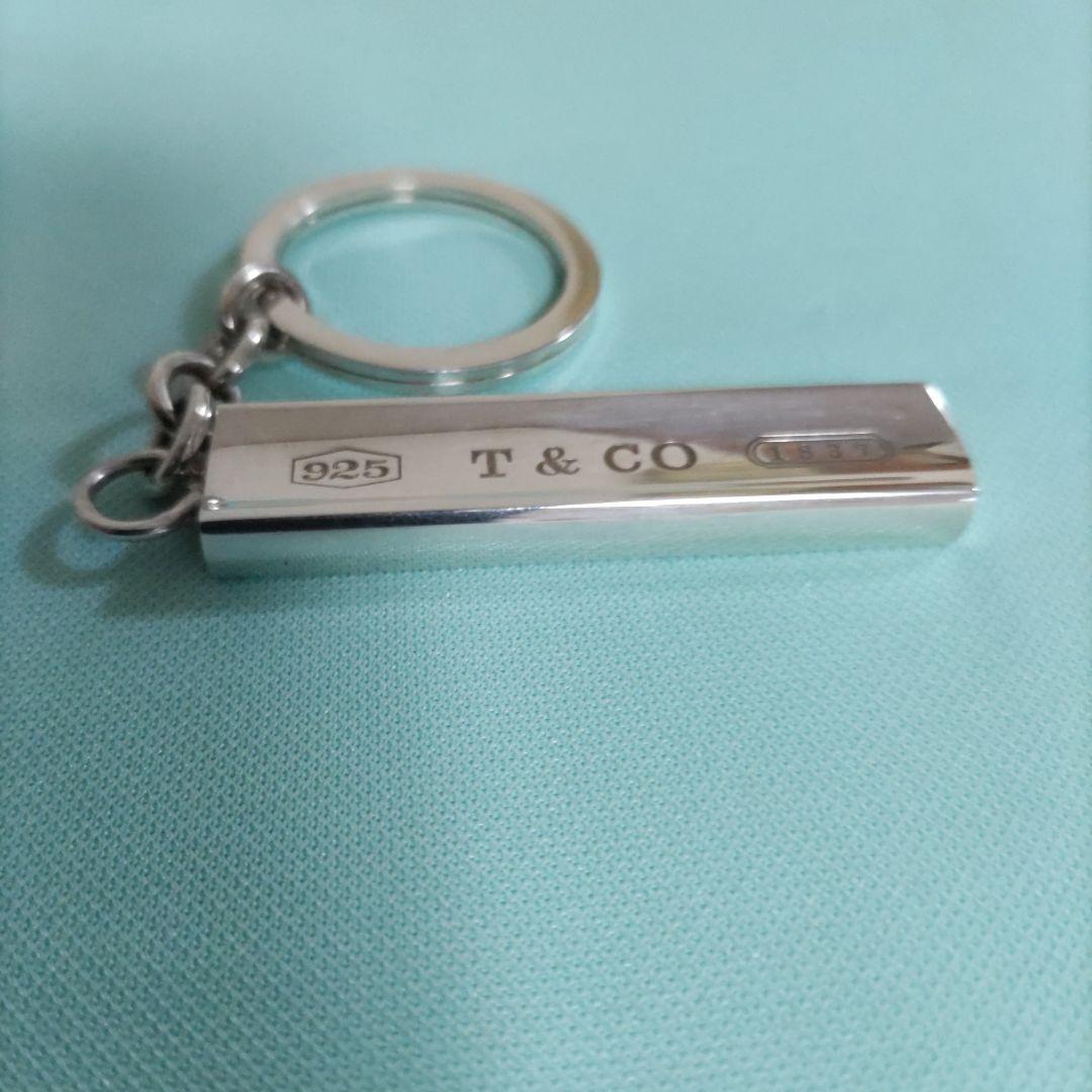 Tiffany&Co. ティファニー1837バー キーリングキーホルダー
