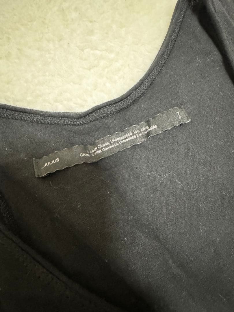 トップス _Julius design tank top archive opium