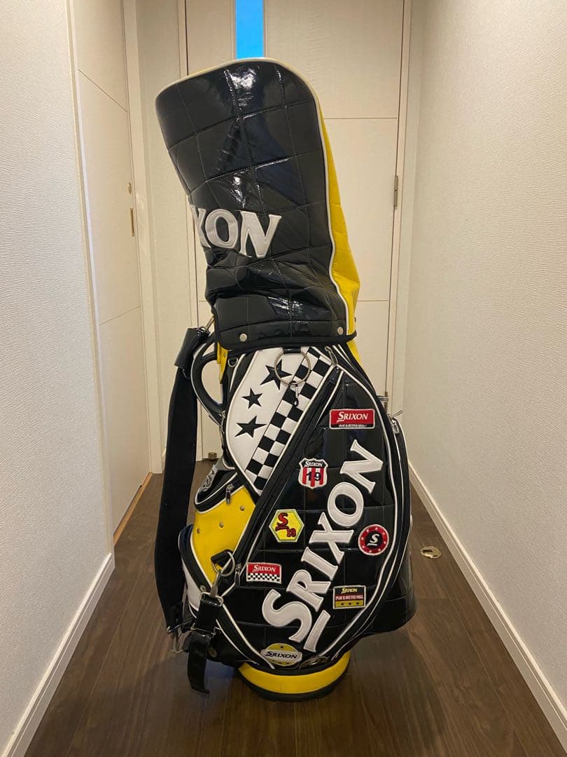Srixon ゴルフバッグ・キャディバッグ 黒/黄色