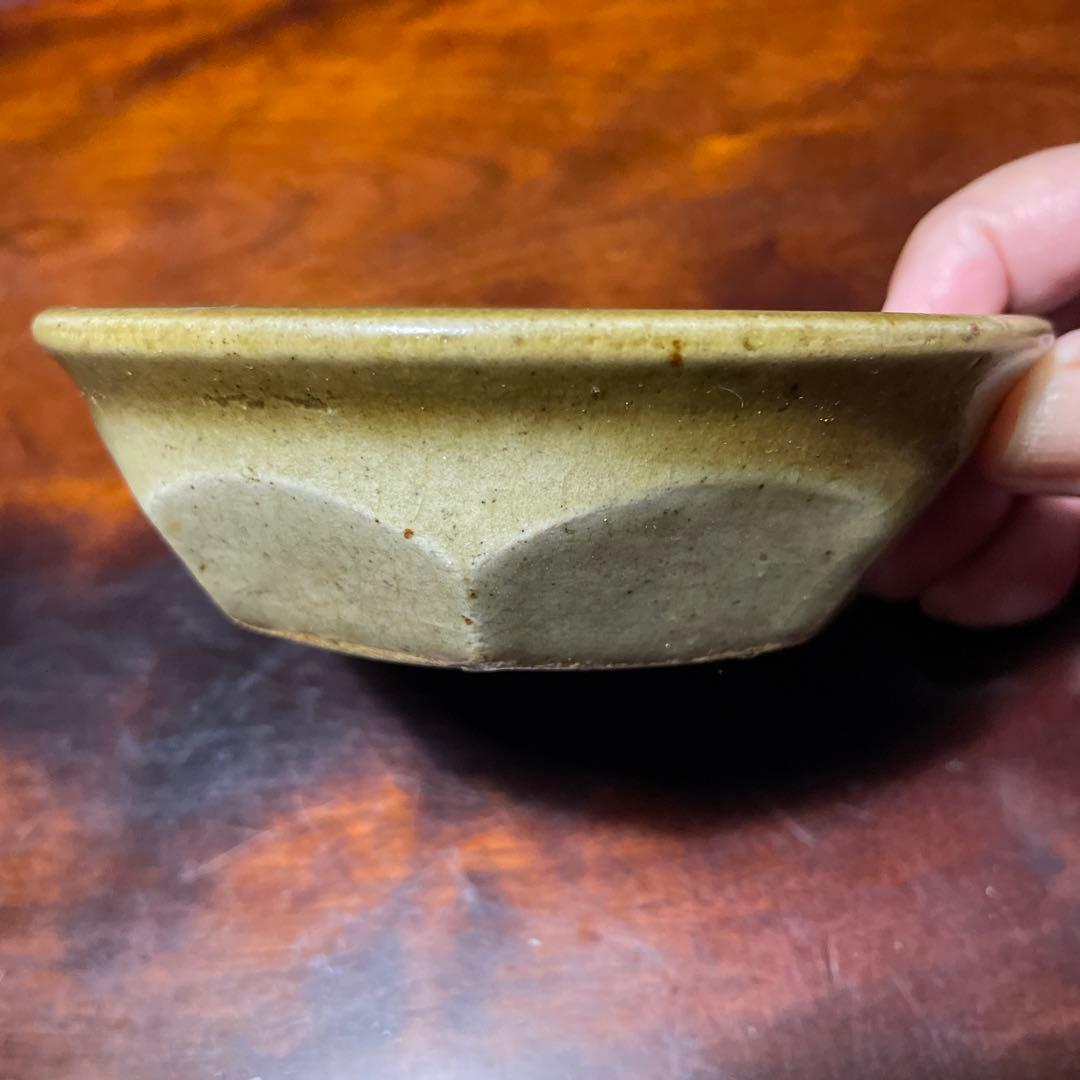 陶器製 花模様の器 3個セット