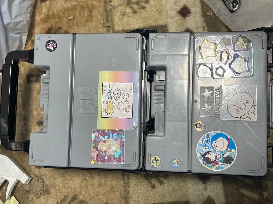 ミニ四駆7台セット ボックス3つ　モーター付属　その他多数