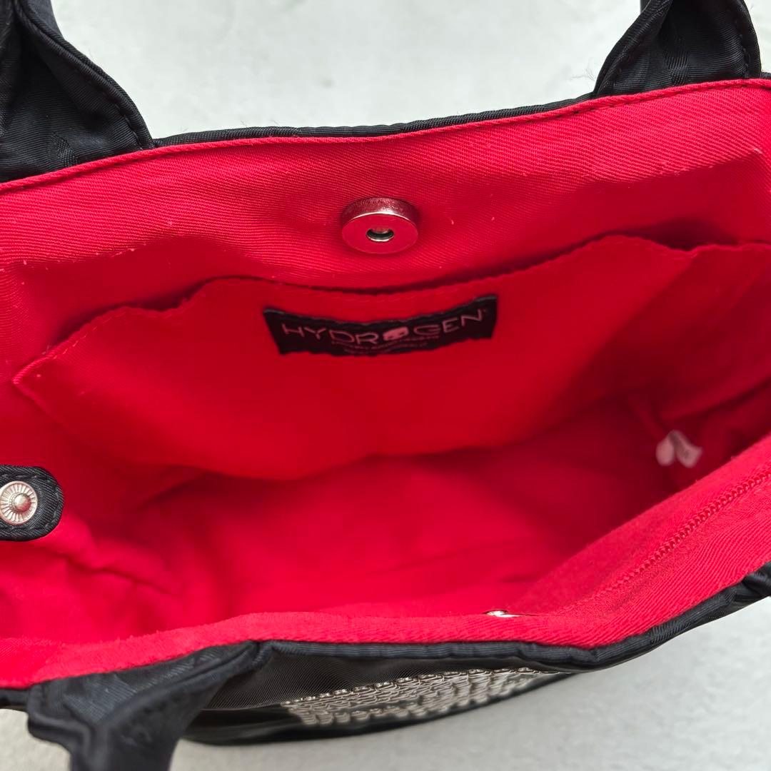 HYDROGEN ハイドロゲン バッグ スカル スタッズ カモフラ ブラック