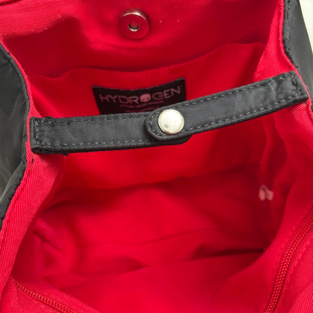 HYDROGEN ハイドロゲン バッグ スカル スタッズ カモフラ ブラック