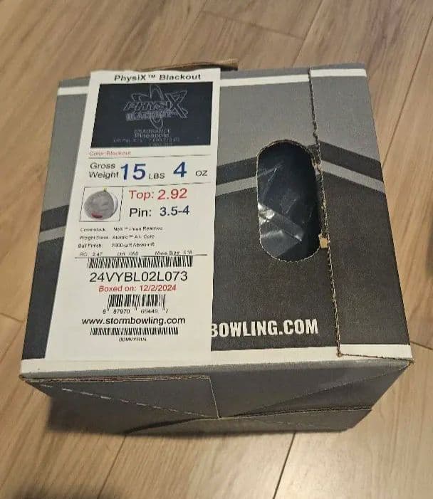 STORM　PHYSX BLACKOUT 　ストーム　フィジックスブラックアウト