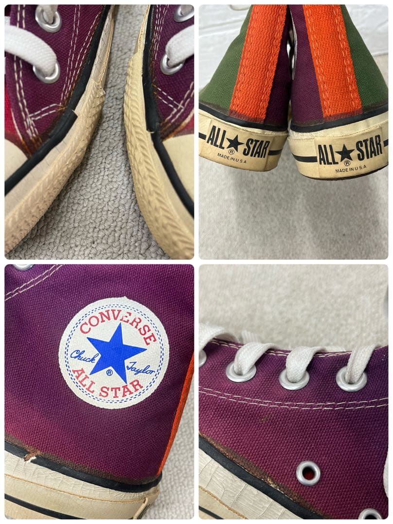 レア★ コンバース　Converse アディクト　マルチカラー　ハイカット