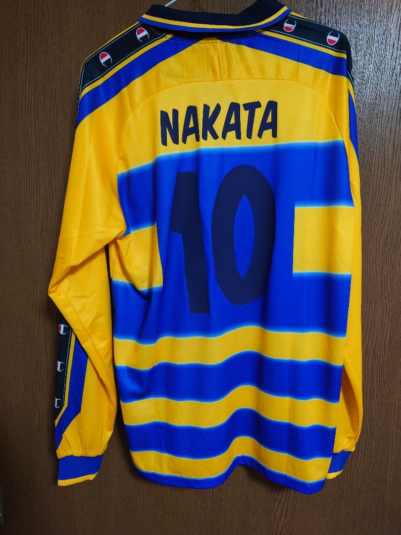 中田英寿 パルマ 長袖シャツ