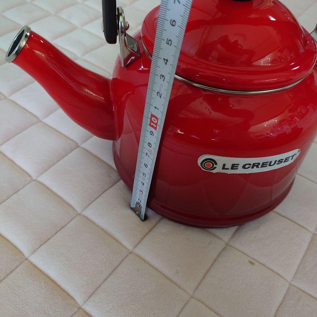新品同様LE CREUSET 赤 やかん 1.6L