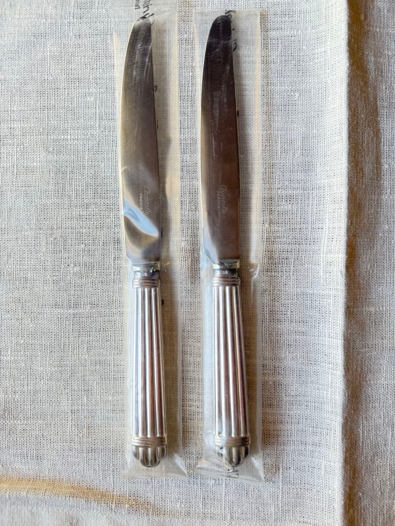 希少品　未開封クリストフルカトラリー　アリアシリーズ6本セット