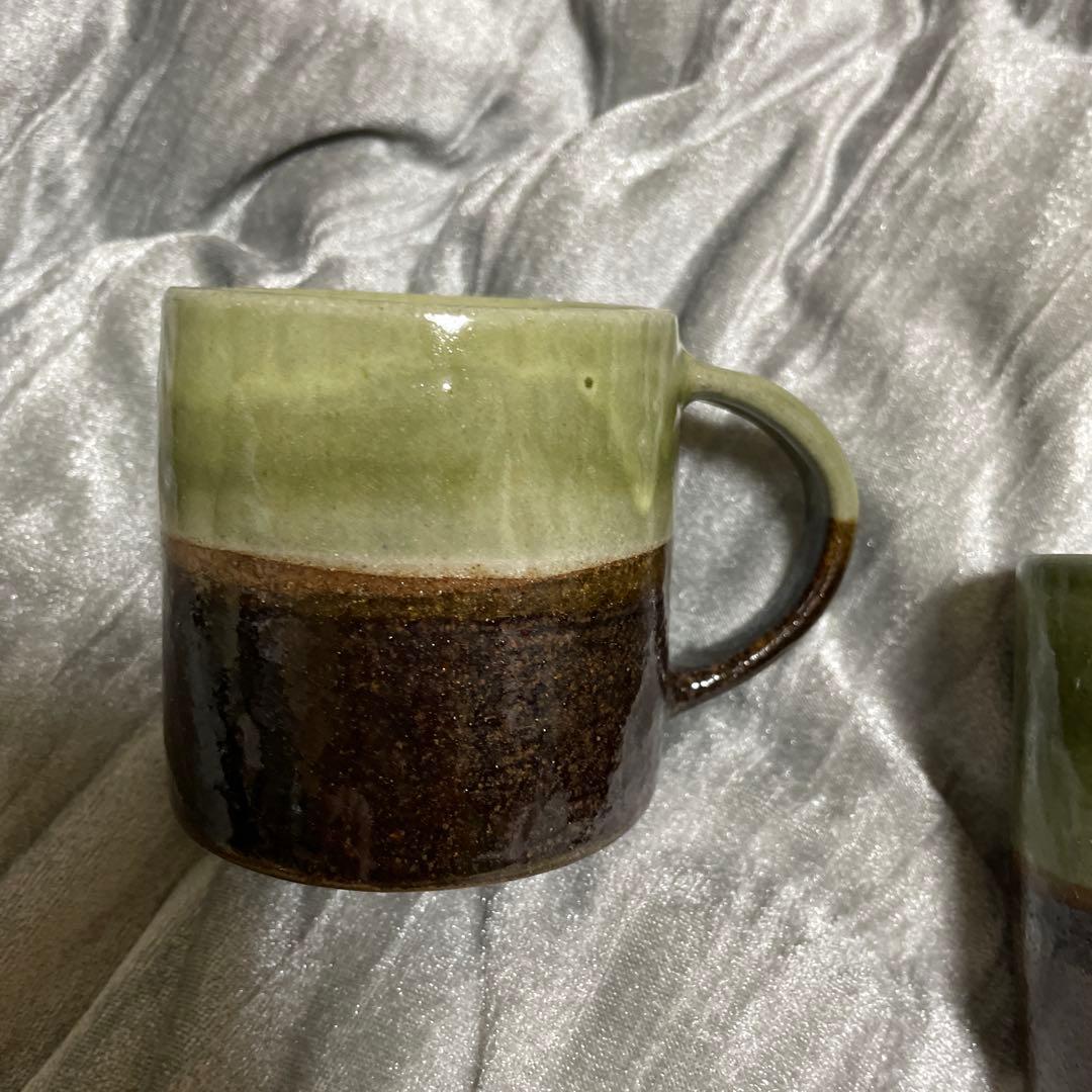 やちむん　皿　コーヒーカップ　フリーカップ　９点セット　瀬底島