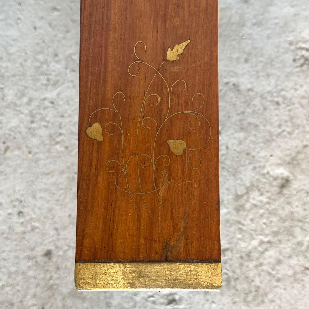 ✿美品✿ キャメルチェア　ラクダスツール ロビー エントランス 玄関 象嵌 金彩