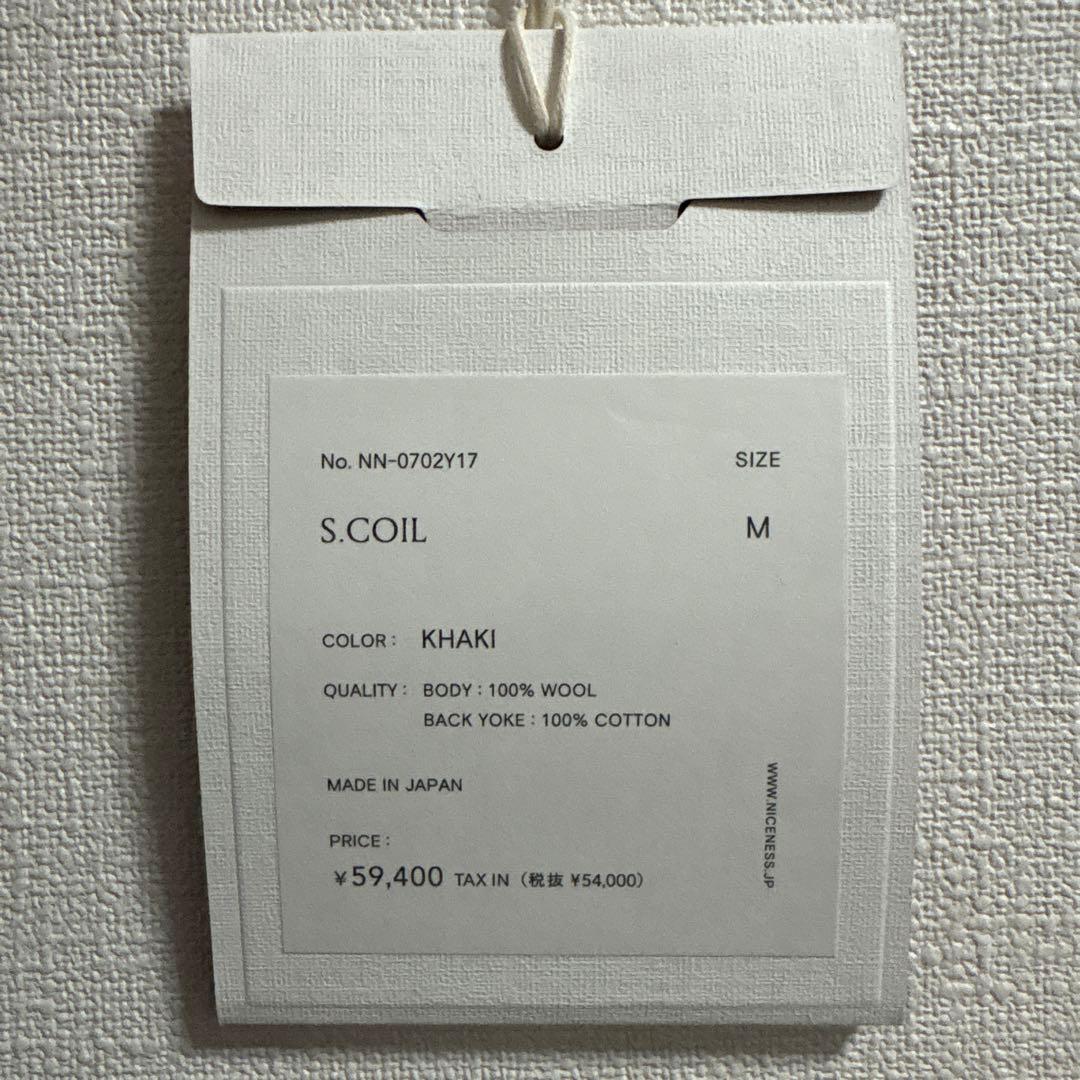 k*c様 NICENESS ナイスネス S.COIL KHAKI 26ss M