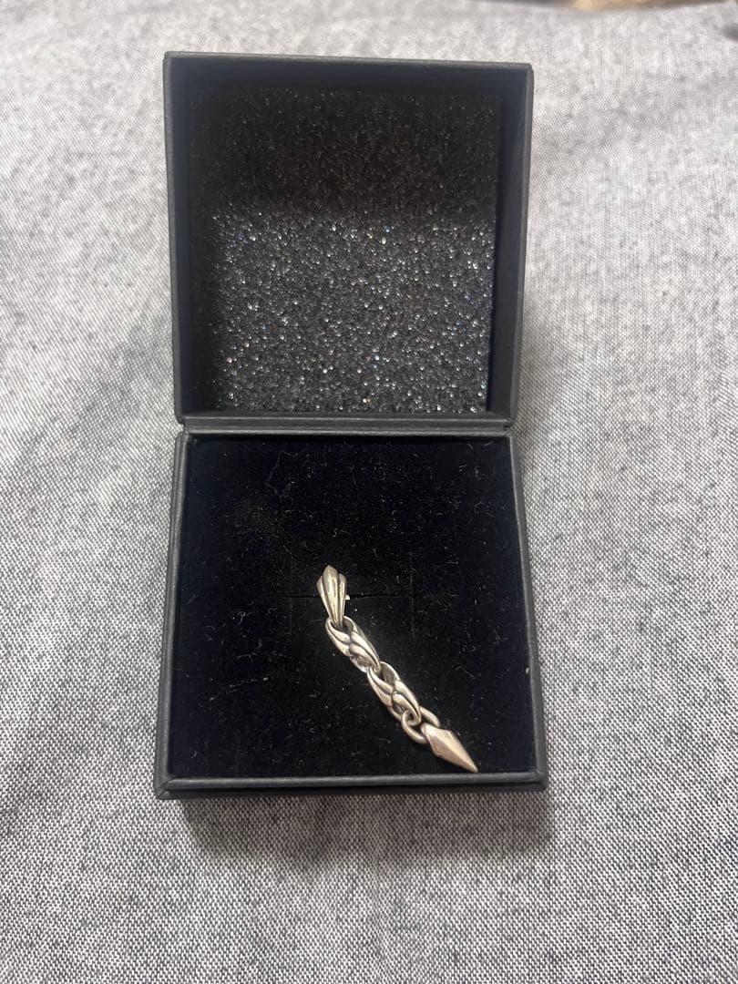 正規品　bloody mary ピアス　シルバー925 ダーク　箱、鑑定書付き