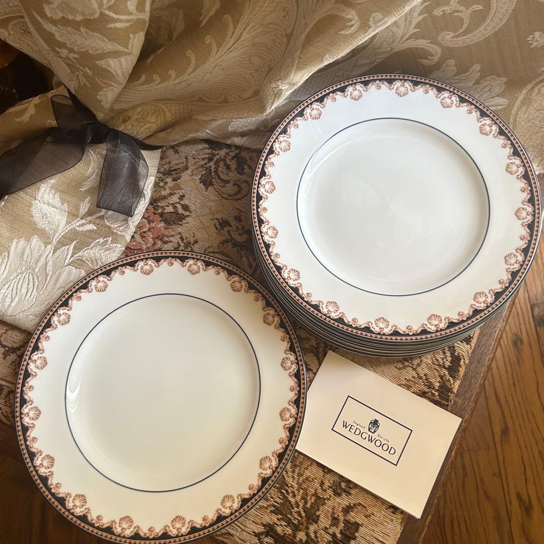 英国製　【MEDICI】デザートプレート 8枚