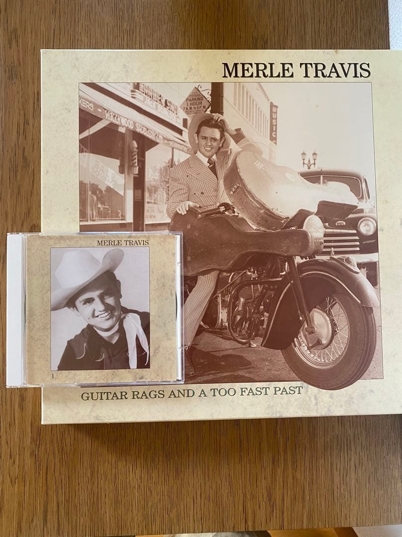 Merle Travis ５枚組CDボックス　豪華ブックレット付き