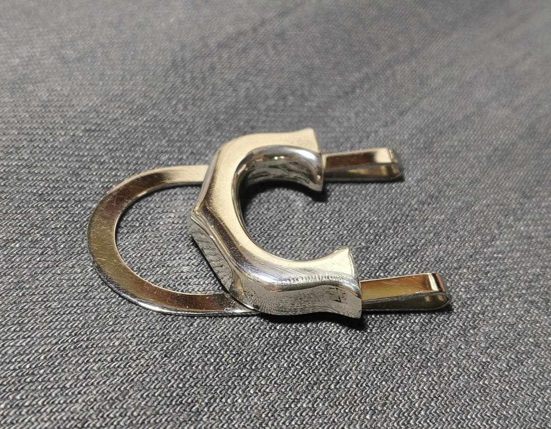 ★レア品★ カルティエ C・ドゥ Cモチーフ マネークリップ ビルクリップ