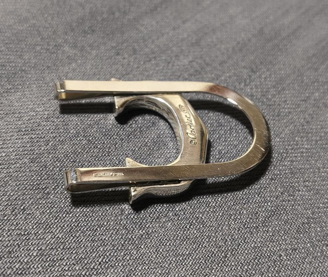 ★レア品★ カルティエ C・ドゥ Cモチーフ マネークリップ ビルクリップ