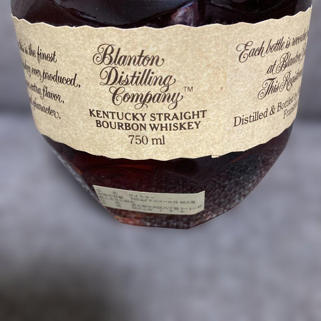 ウ*ん様 古酒Blanton's 1989年バーボンウイスキー 750ml