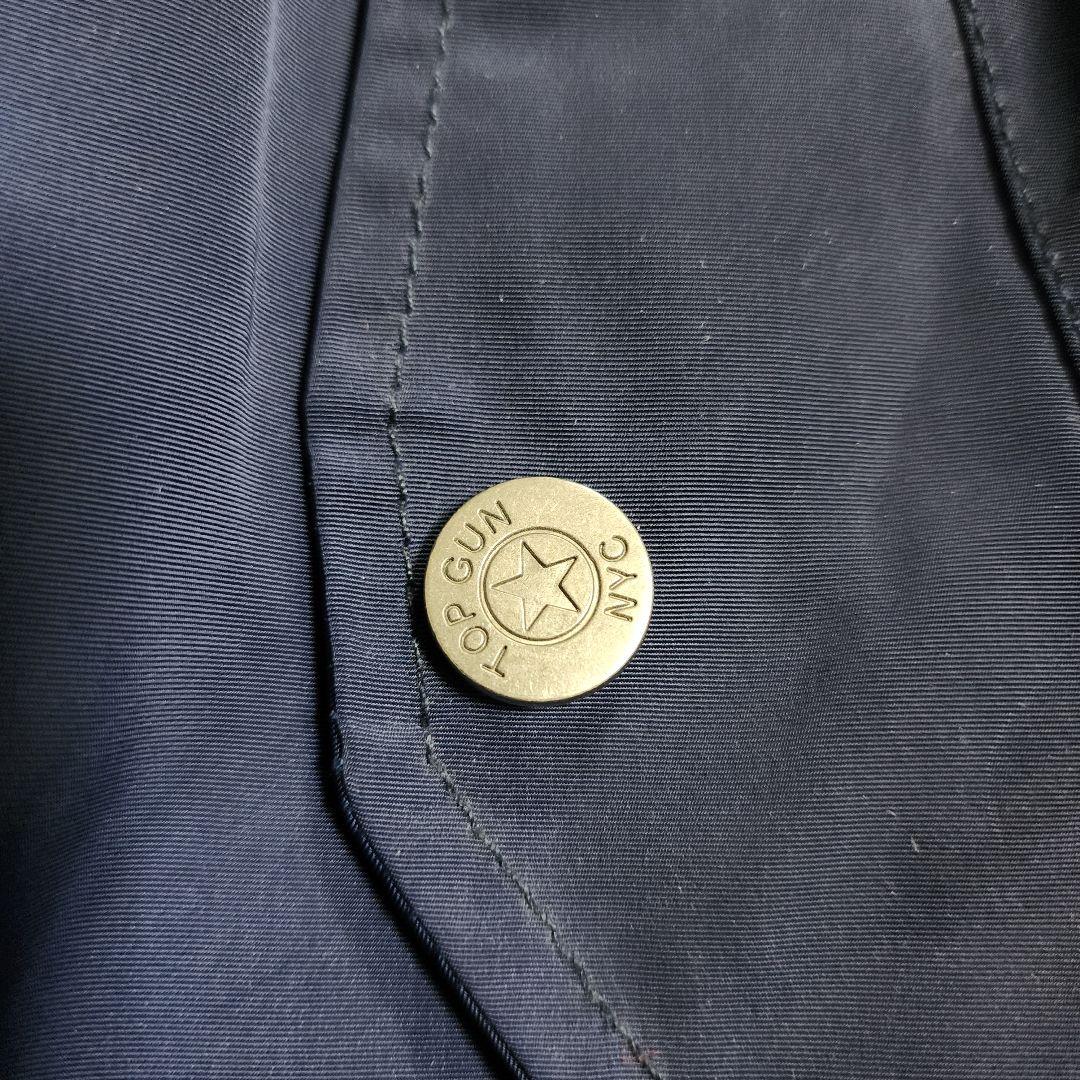 美品 トップガン 公式 アメリカ空軍 MA-1 フライトジャケット