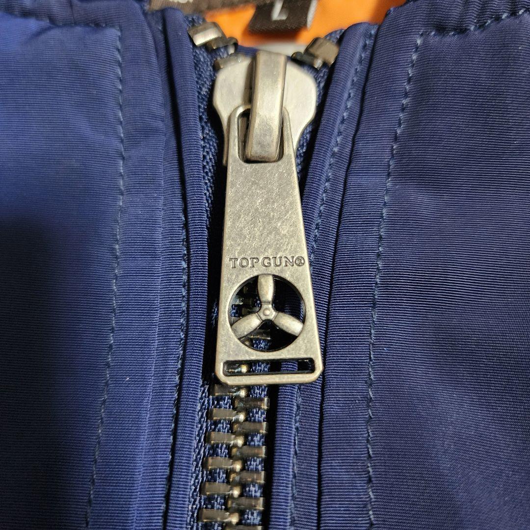 美品 トップガン 公式 アメリカ空軍 MA-1 フライトジャケット