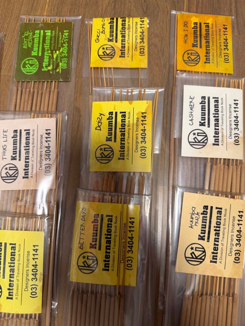 kuumba お香　24種類　セット