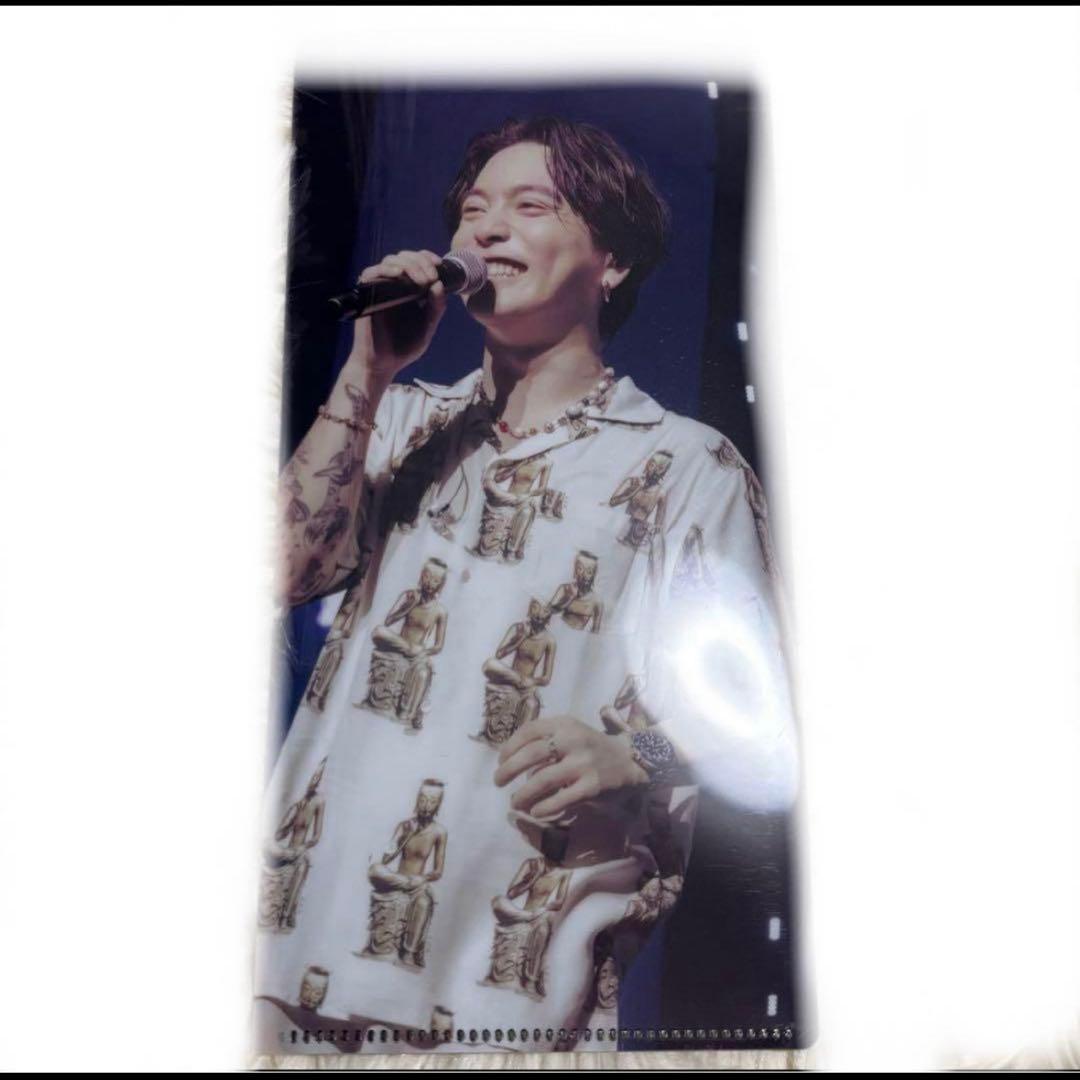 優里　Patterned Open Collar Shirt 特典付き