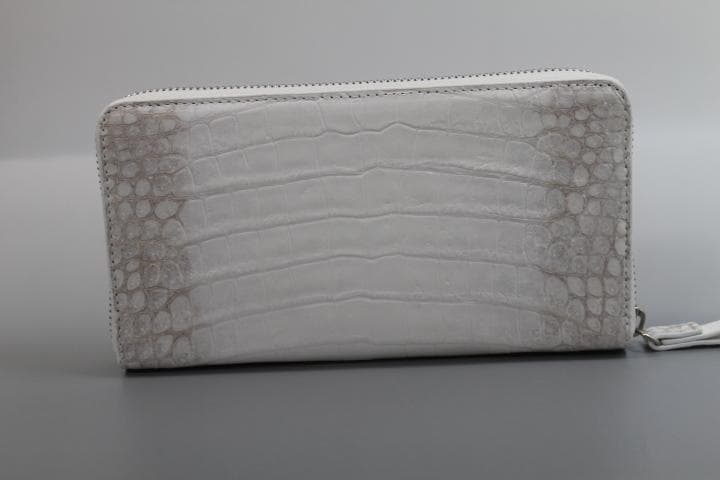 【専用】クロコダイル 財布 長財布 本物 ヒマラヤ 内側もヒマラヤ 一枚革 無双