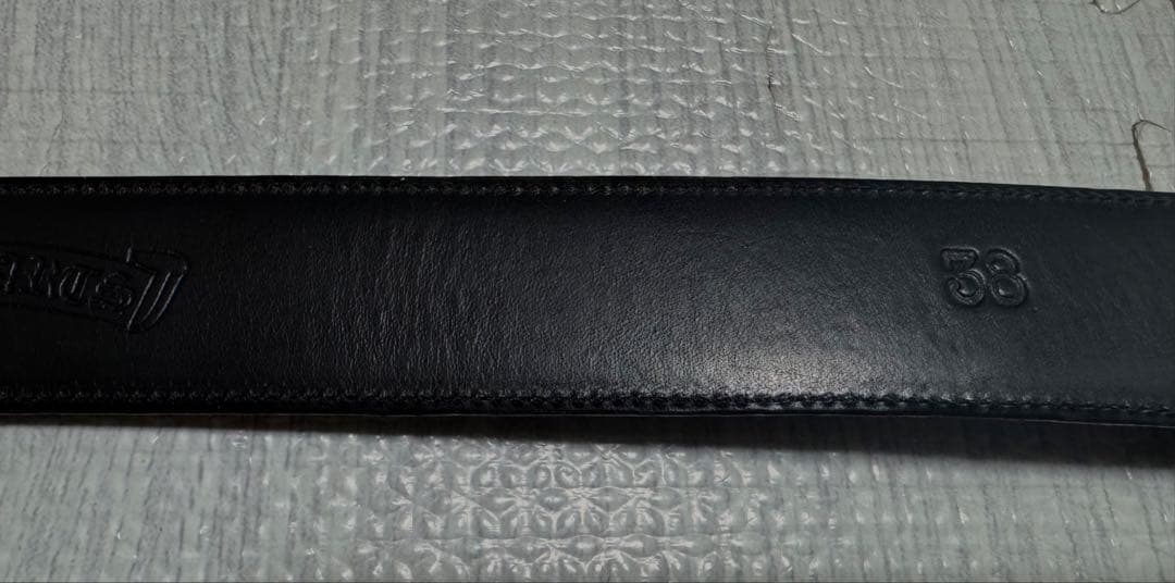 エルメス 1996年製 黒レザーベルト