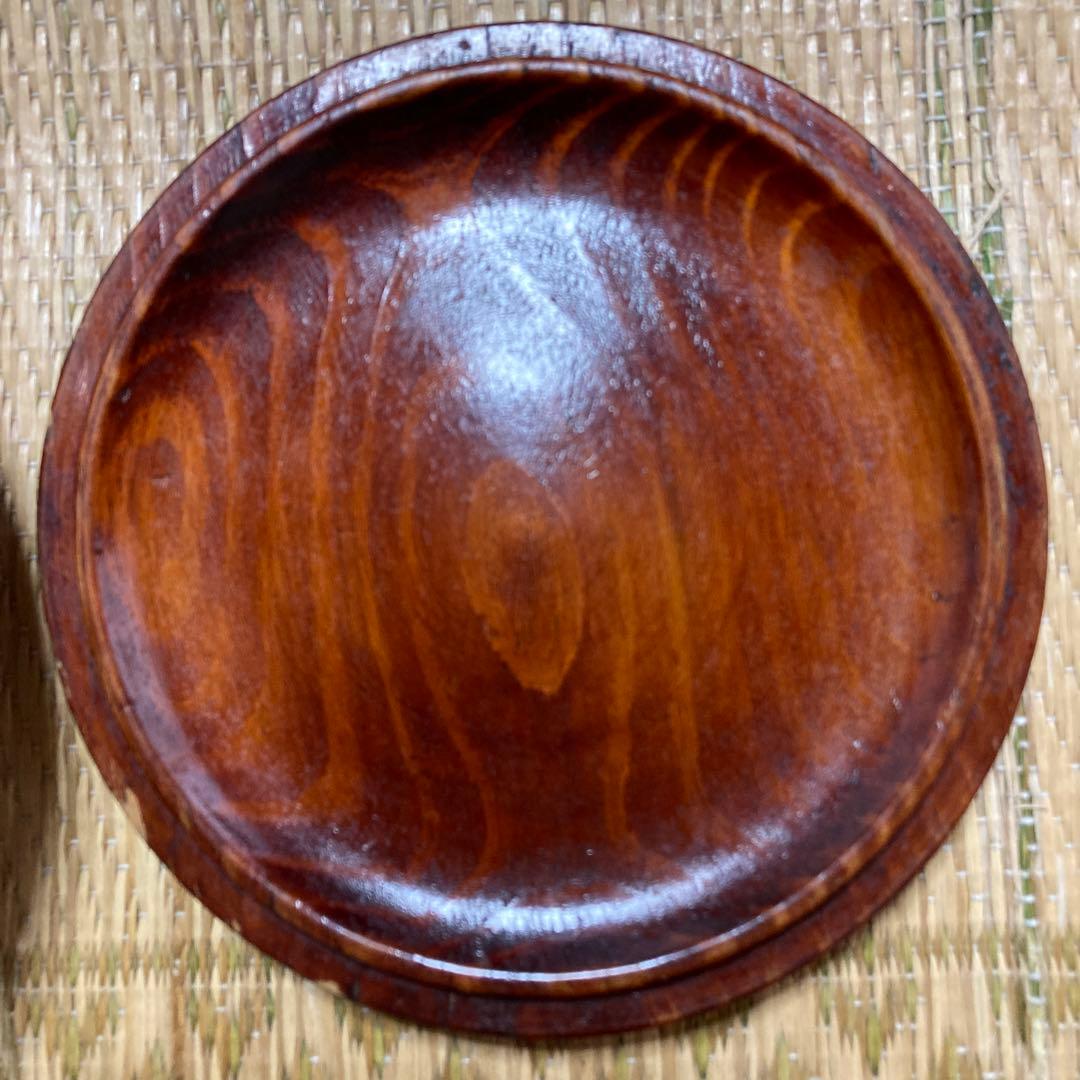 栗の木　おひつ　蓋付き椀　２個セット