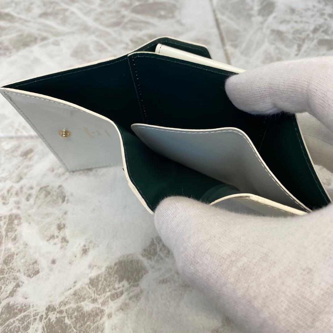 新品 北欧暮らしの道具店 手のひらサイズ 本革財布