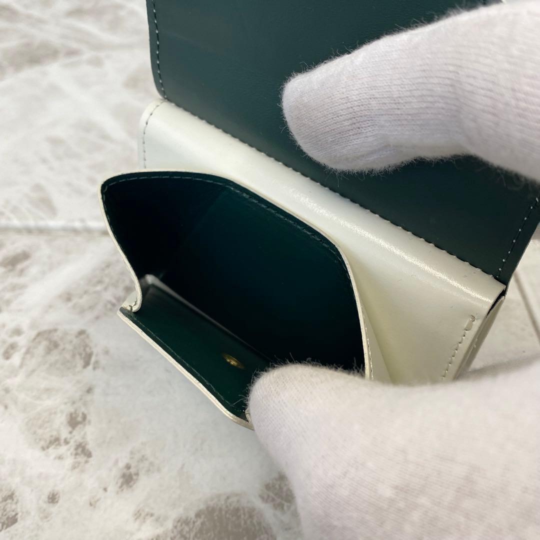 新品 北欧暮らしの道具店 手のひらサイズ 本革財布