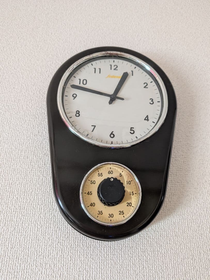 レア☆BAI Retro KITCHEN Timer wail clock