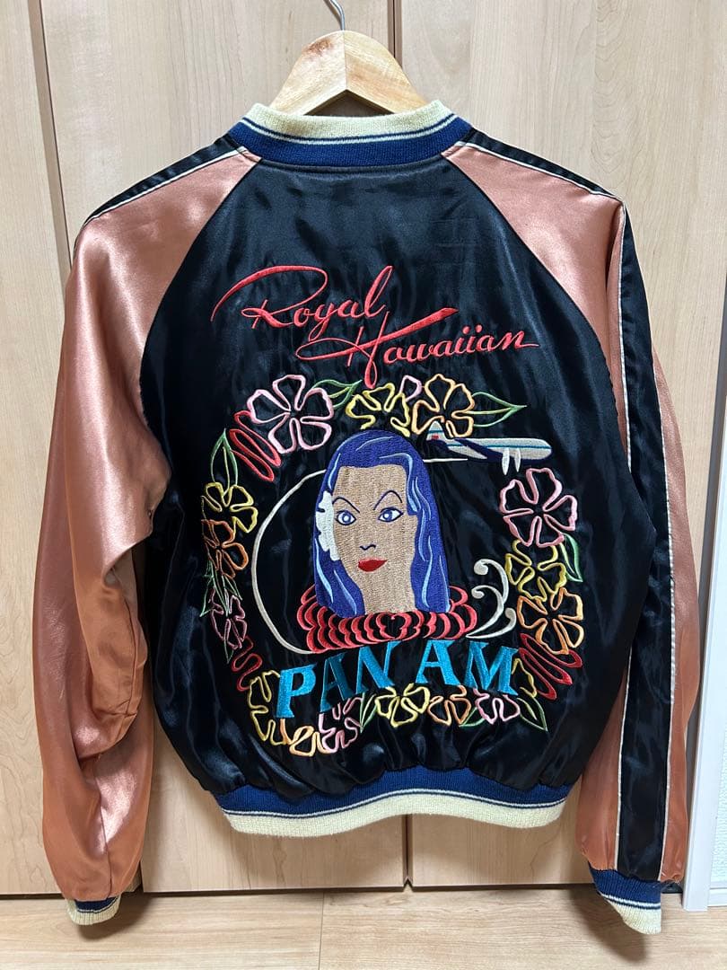 TAILOR東洋 TT10194 虎刺繍 パナマ ハワイ刺繍スカジャン