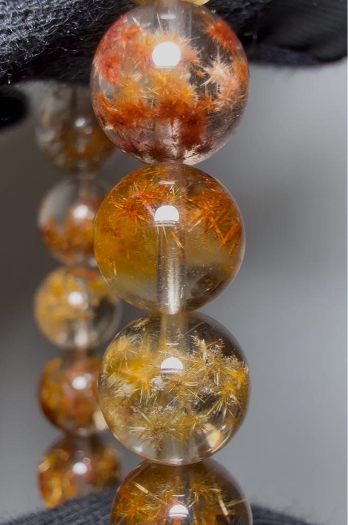 【値下げ不可】フラワールチルクォーツ　ガーデンクォーツ　ブレスレット　天然石