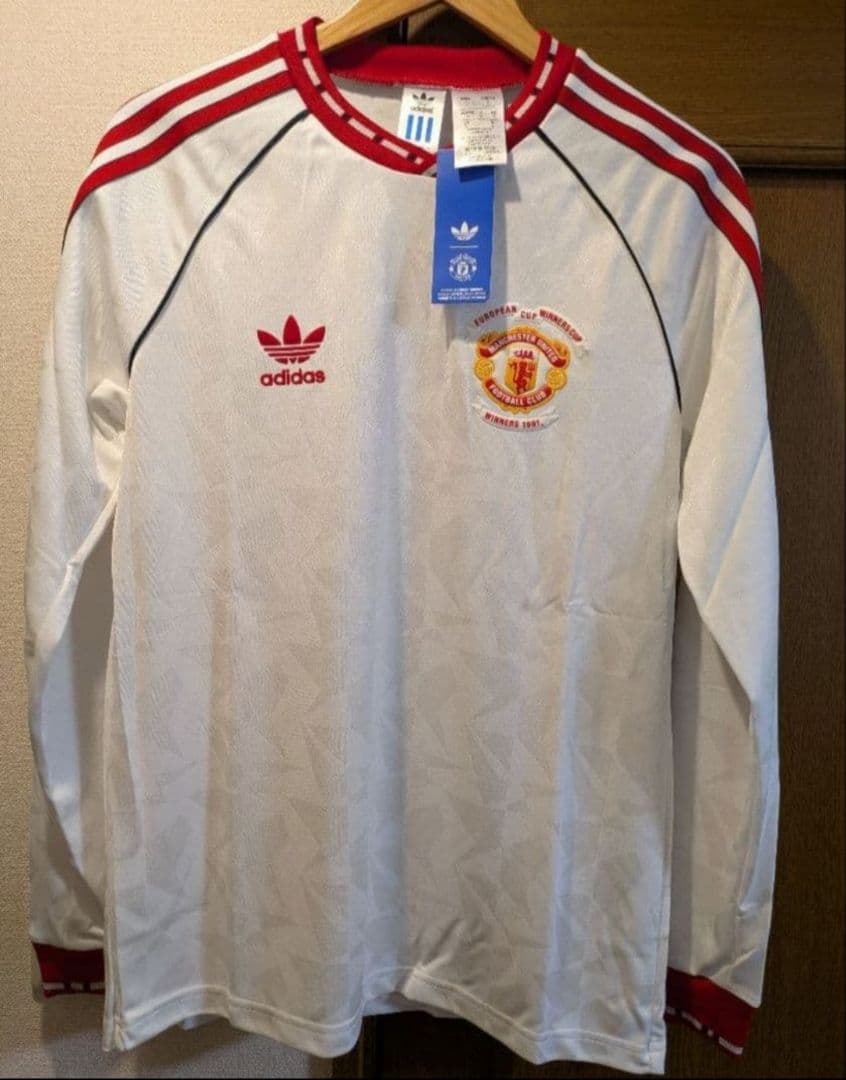 国内正規品【新品未使用】マンチェスター・ユナイテッド '91 長袖ジャージー