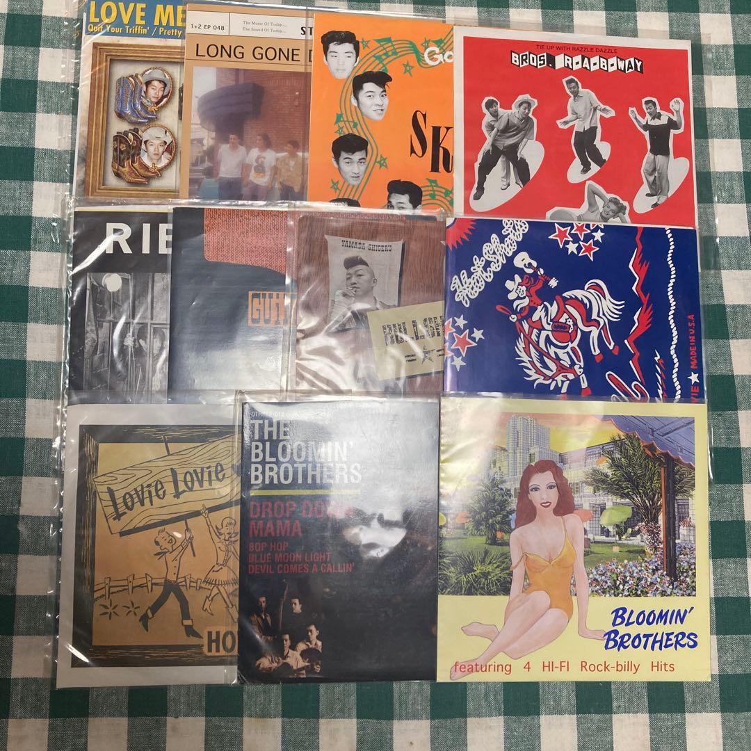 ジャパニーズロカビリー 1990年代 ブルーミンブラザーズ スキニーズ他 11枚