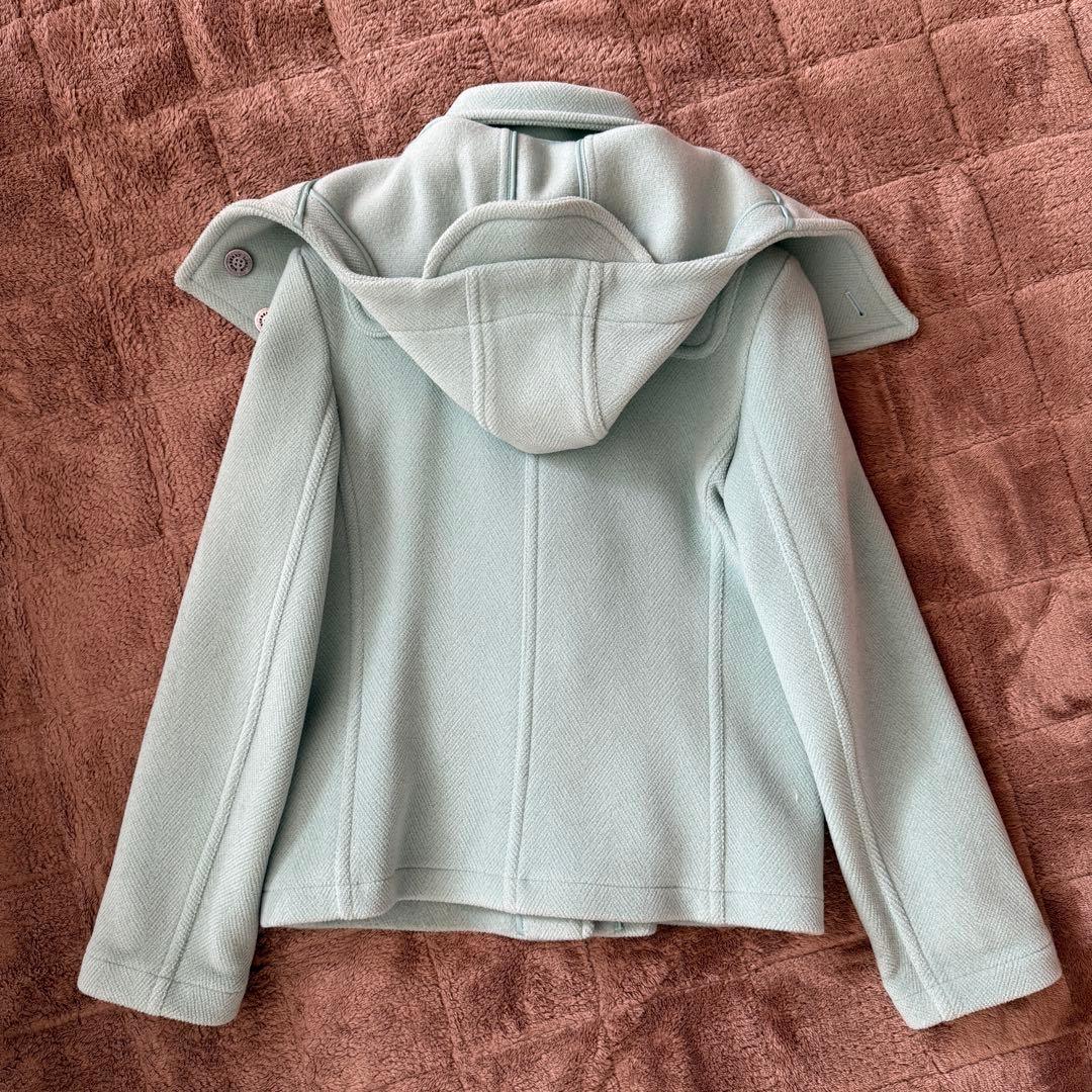 BURBERRY ミントグリーンダッフルコート