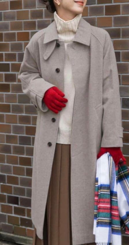 ウールバルマカーンコート　アーバンリサーチドアーズ　Sサイズ　ウール100