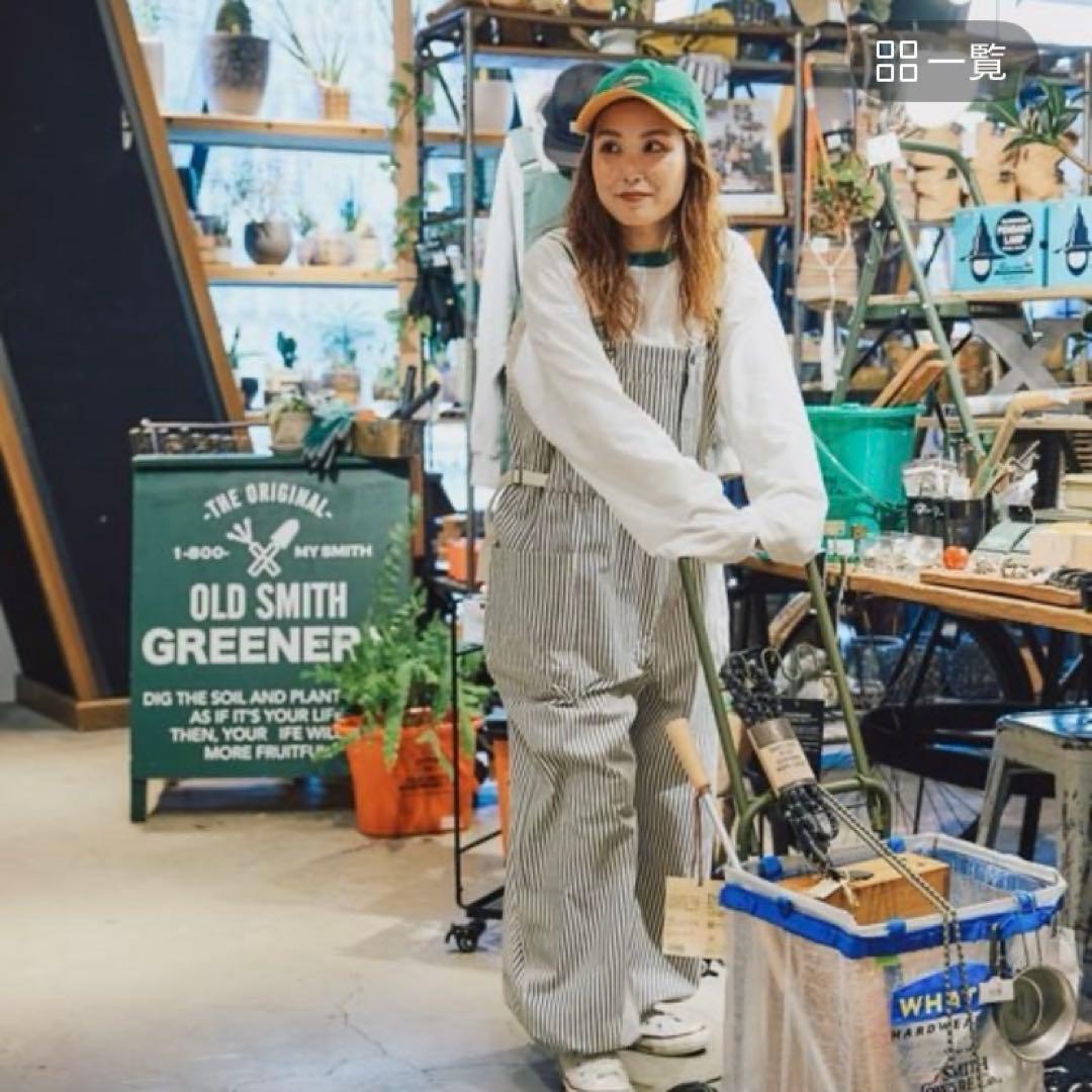 新品ニコアンドniko and…てぃらチノワークサロペット L メイクスタッフ