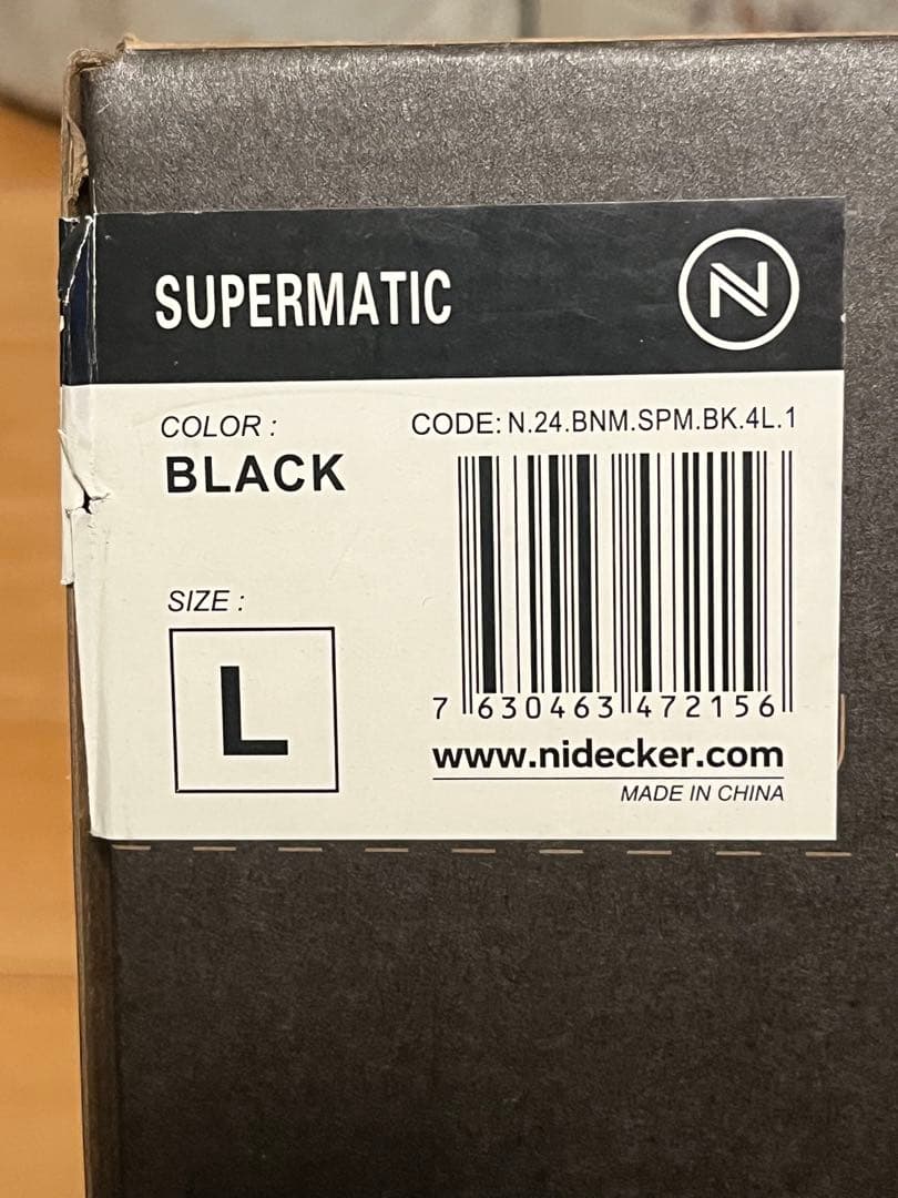NIDECKER SUPERMATIC BLACK 23-24 Lサイズ