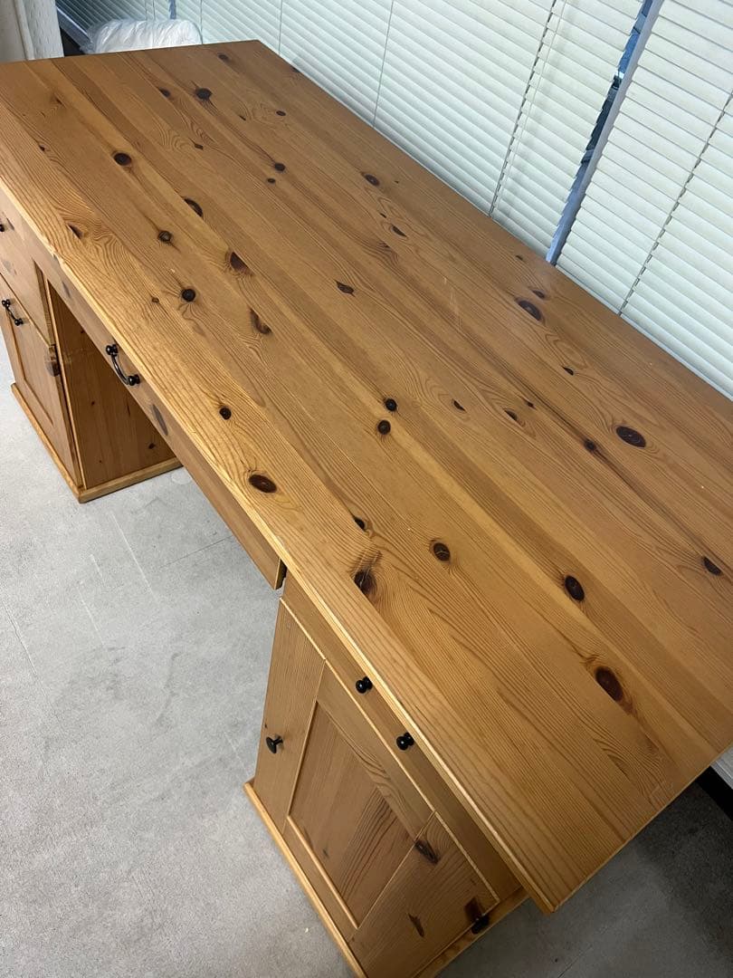 IKEA 木製デスク ALVE(関東圏 配送、設置無料)