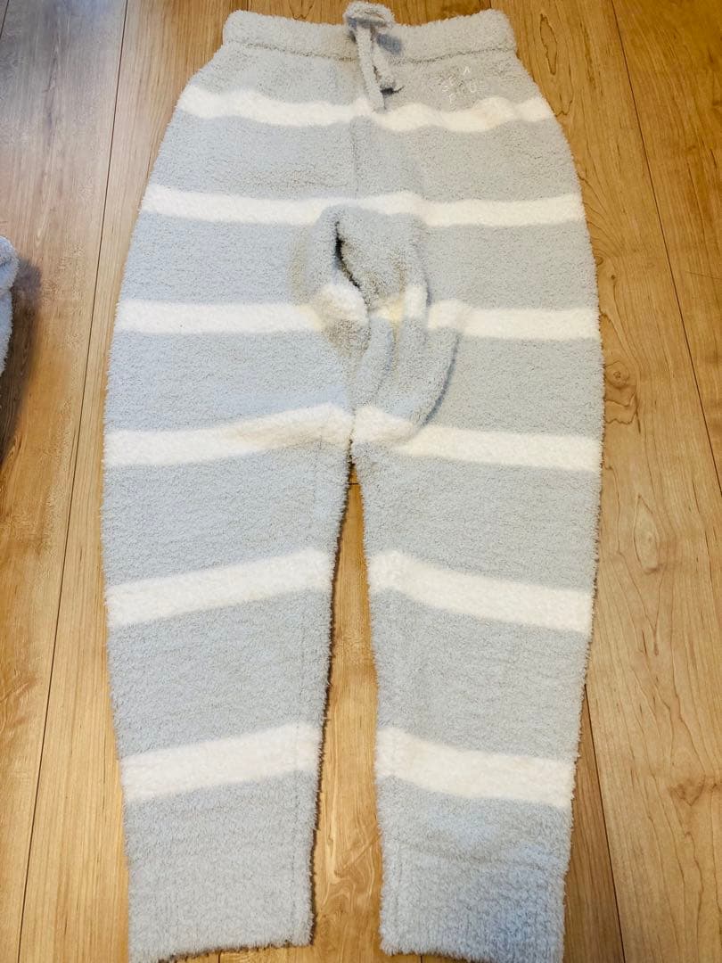 【新品】ジェラートピケ　パウダーロゴジャガードプルオーバー＆ロングパンツセット